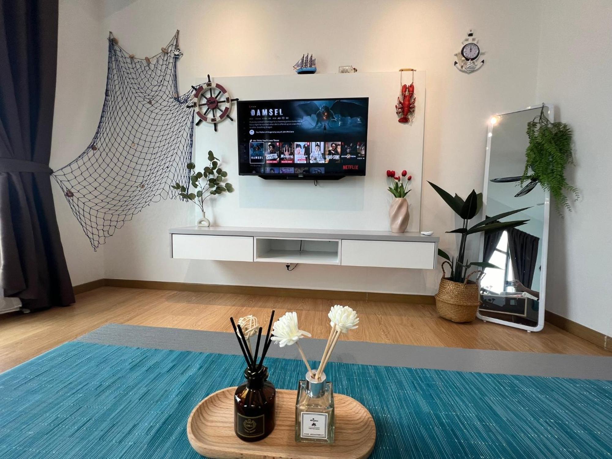 Oceanbay2 Seaview 6Pax Studio Netflix A-18-12 Kuantan Eksteriør bilde
