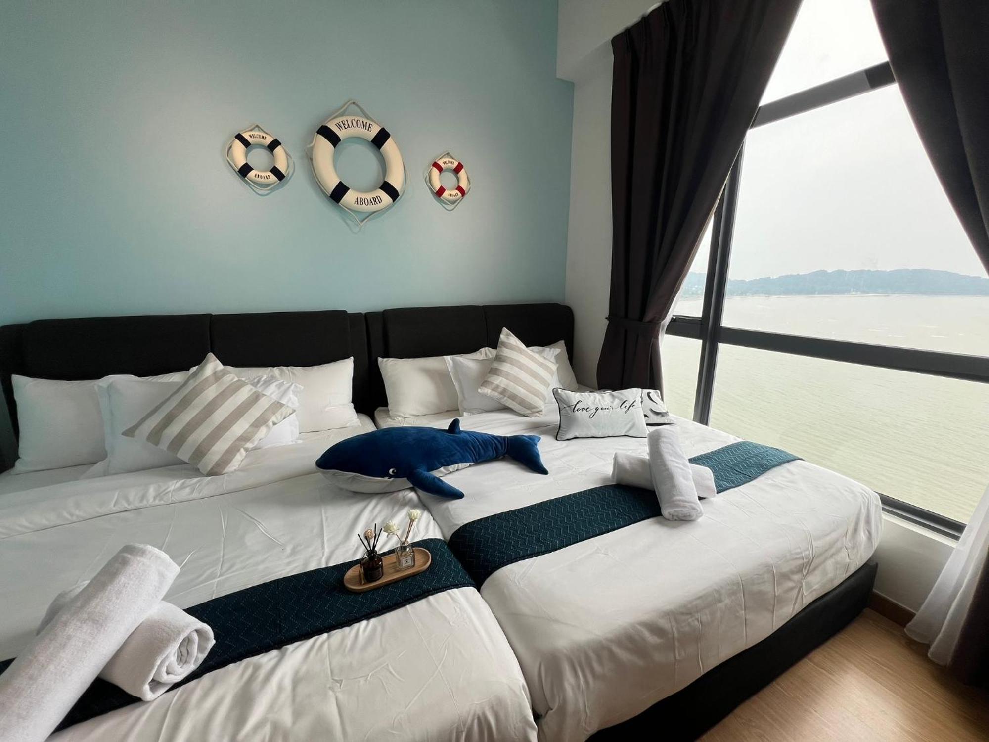 Oceanbay2 Seaview 6Pax Studio Netflix A-18-12 Kuantan Eksteriør bilde