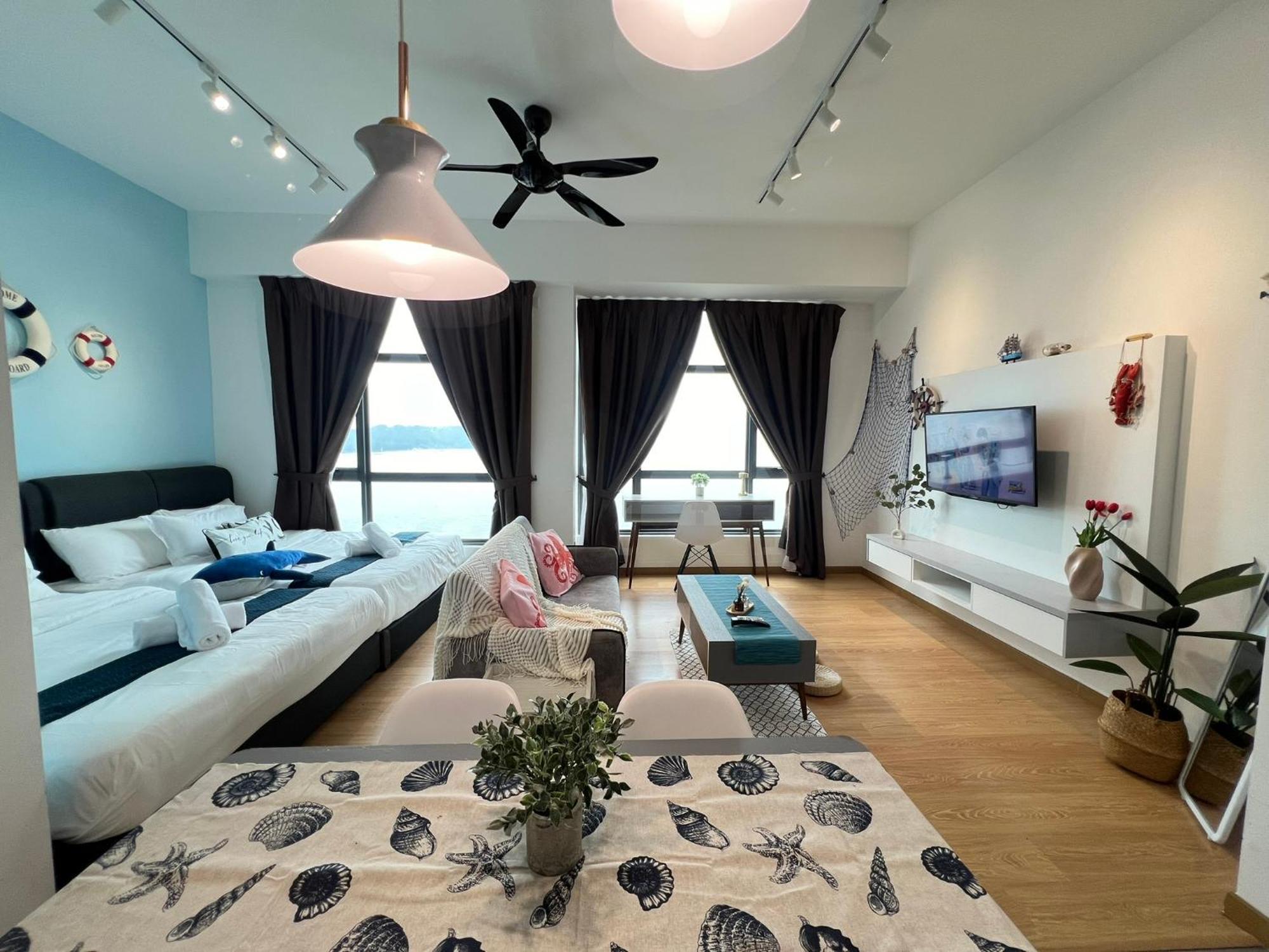Oceanbay2 Seaview 6Pax Studio Netflix A-18-12 Kuantan Eksteriør bilde