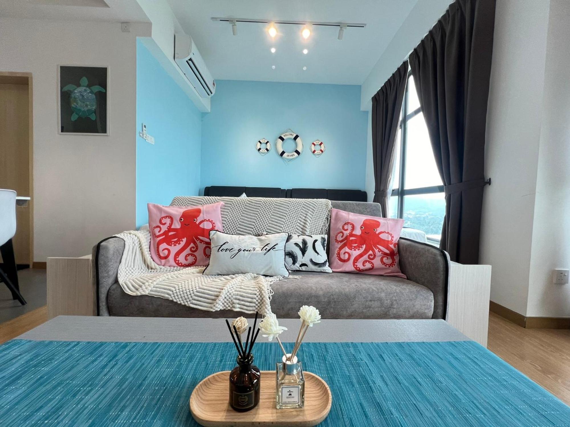 Oceanbay2 Seaview 6Pax Studio Netflix A-18-12 Kuantan Eksteriør bilde